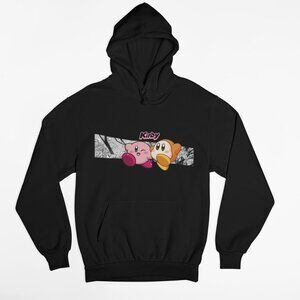 Kirby Black Hoodie for moman